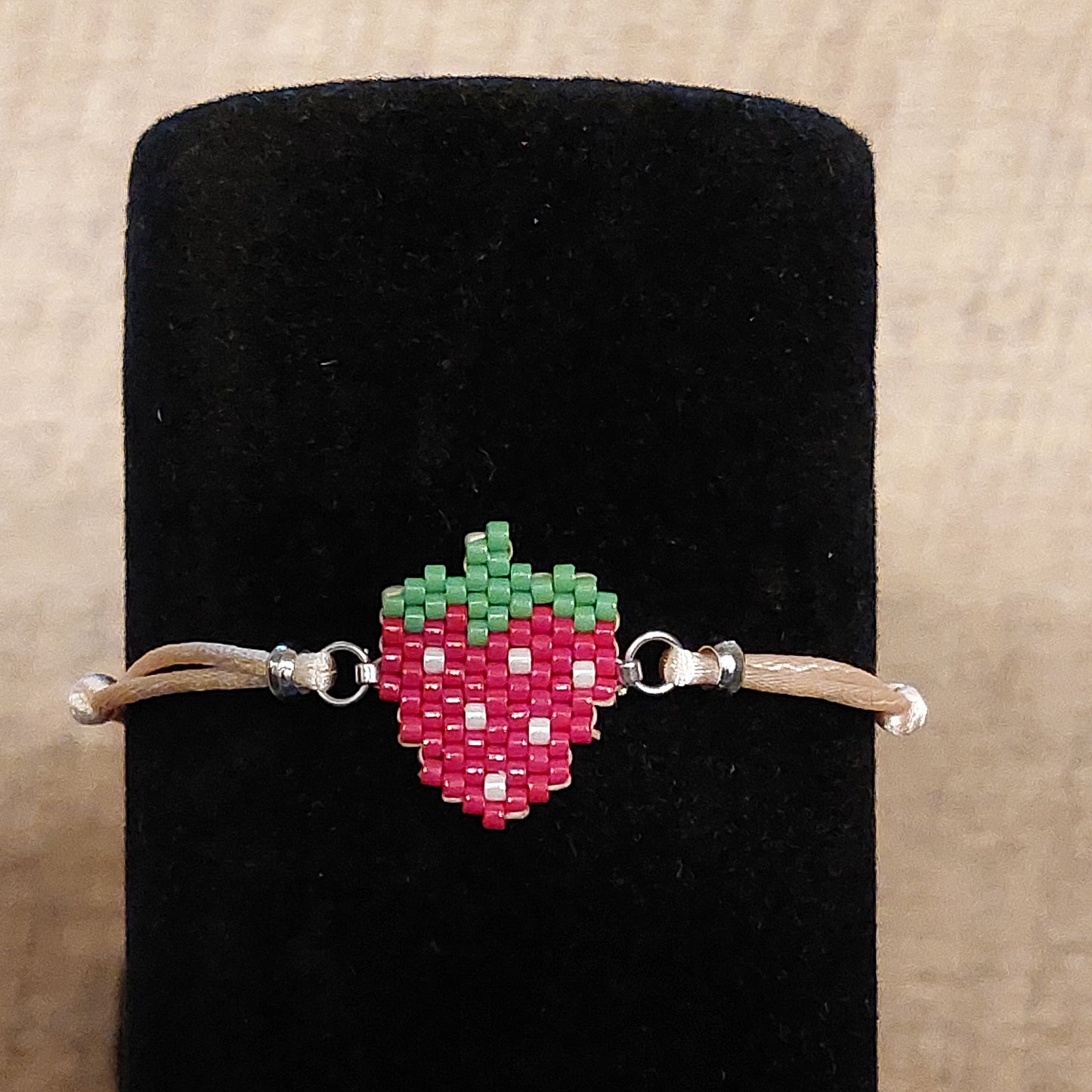 Kinderarmbandje Aardbei