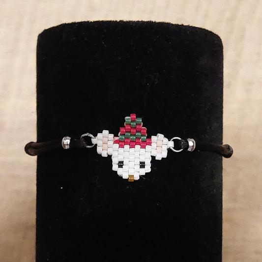 Kinderarmbandje Kerstmuis